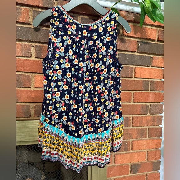 Patrons of Peace Multicolor high low Floral Blouse Size L - Picture 5 of 7